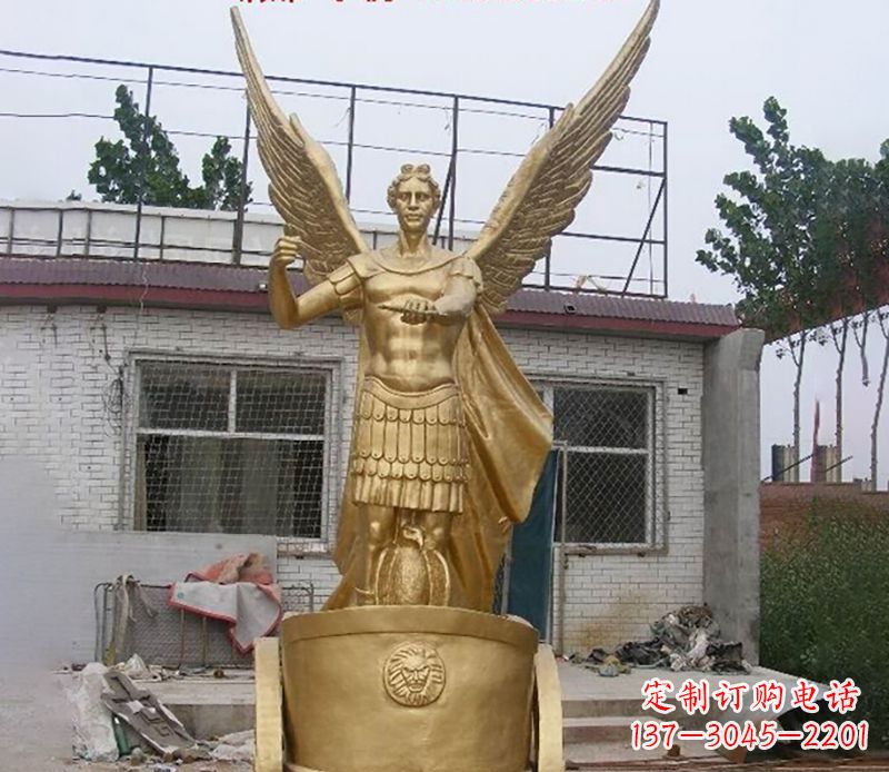 温州阿波罗人物铜雕
