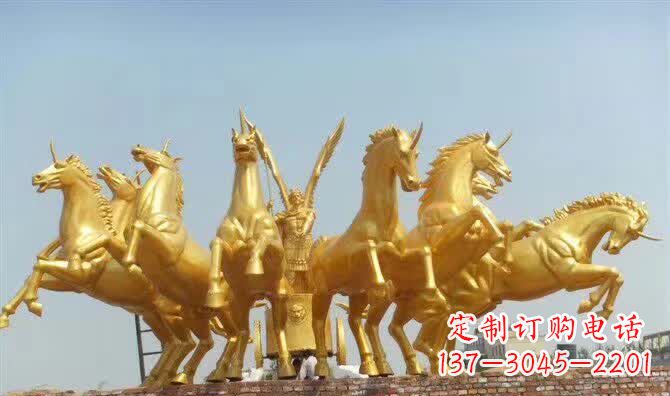 温州阿波罗战车铜雕