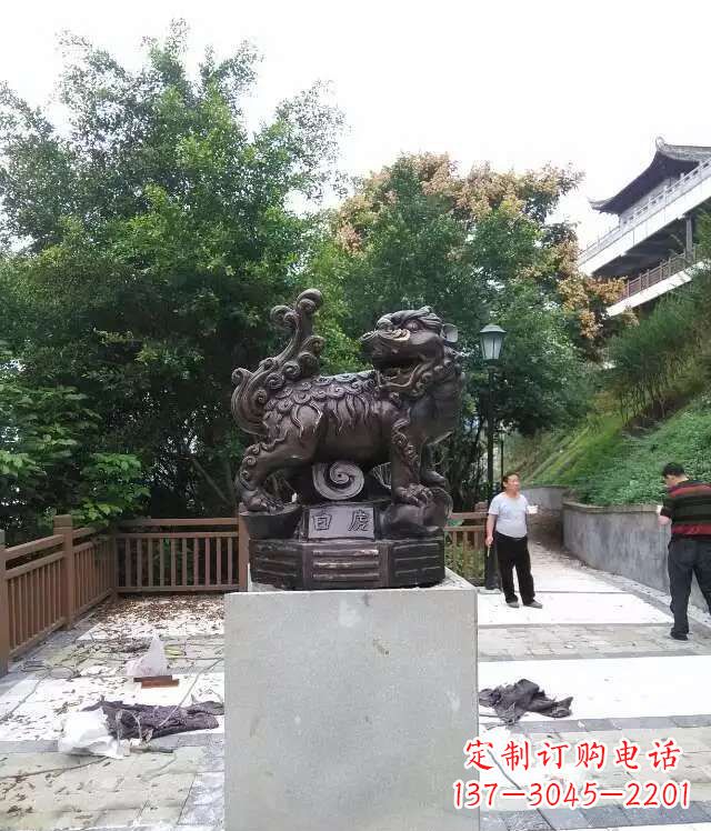 温州白虎神兽雕塑
