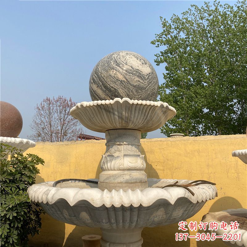 温州白龙石喷泉雕塑