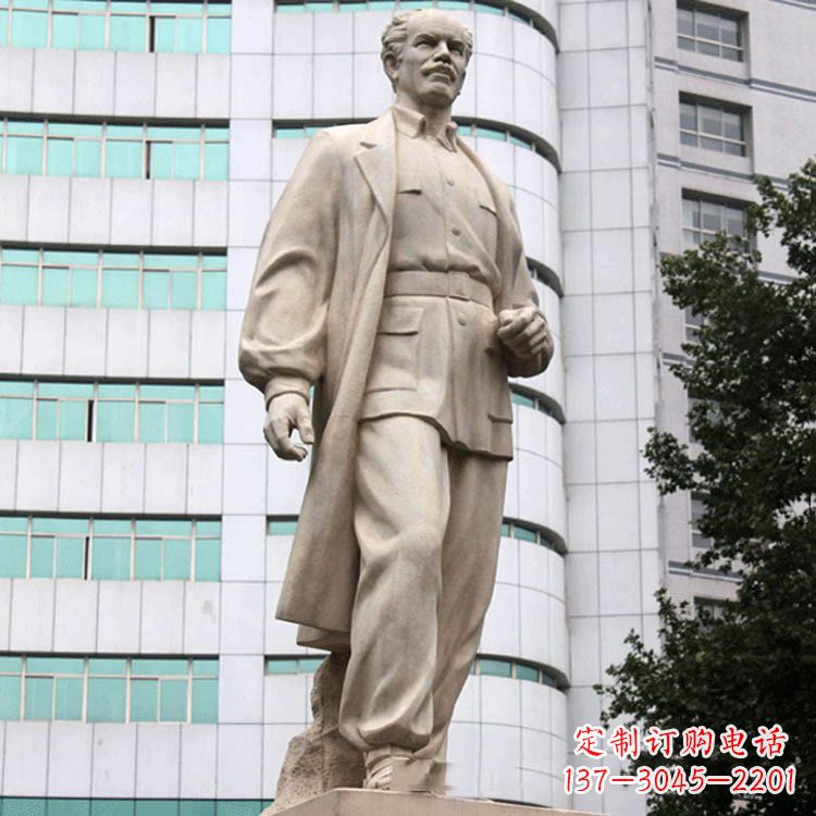 温州白求恩名医雕塑-医院医学院名人石雕