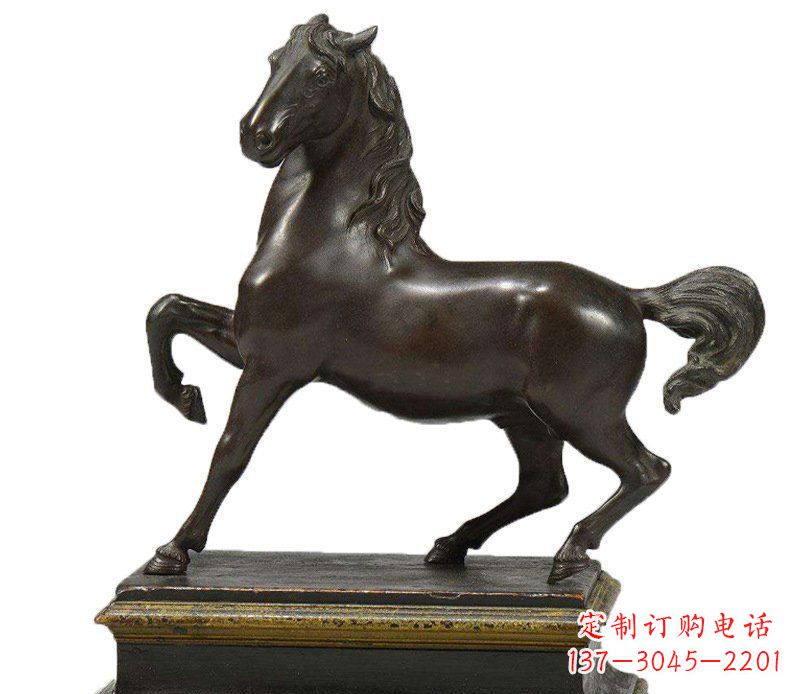 温州办公招财马动物铜雕塑