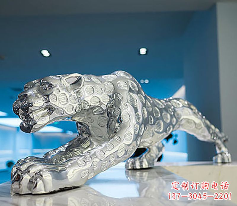 温州豹子雕塑工艺品