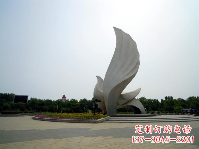 温州北戴河奥林匹克公园鸽子雕像