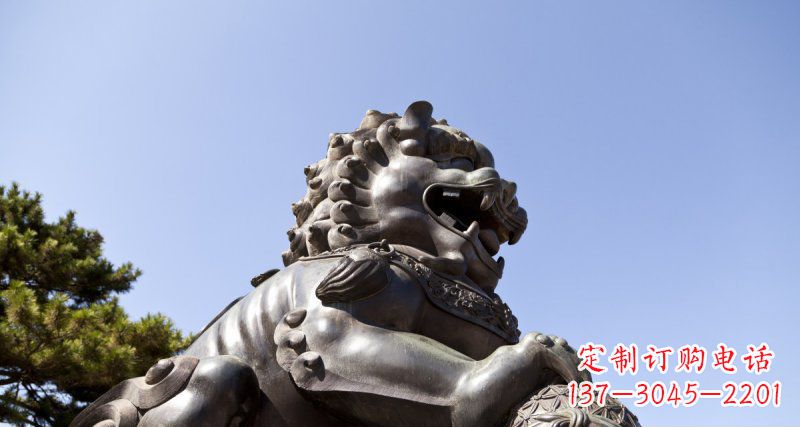 温州北方铜狮子铜雕