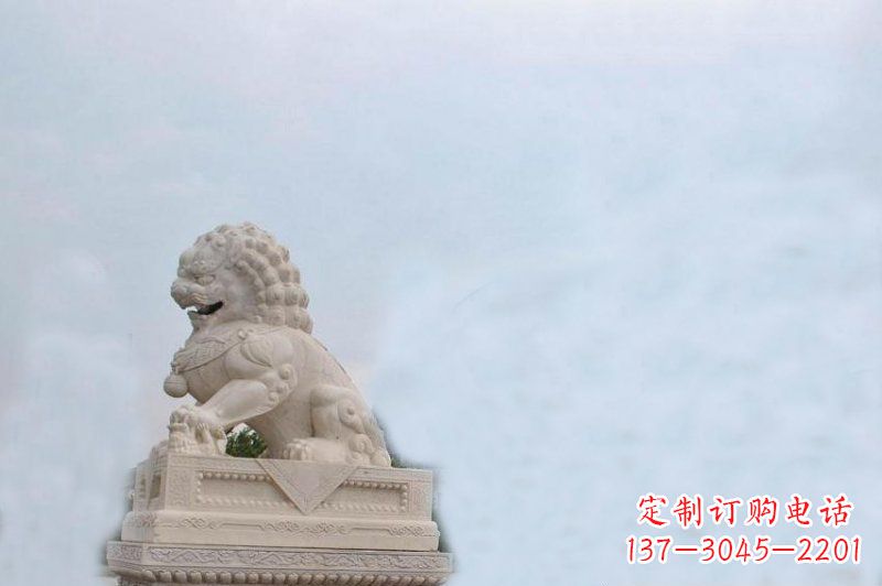 温州北京狮石雕大理石狮子雕塑