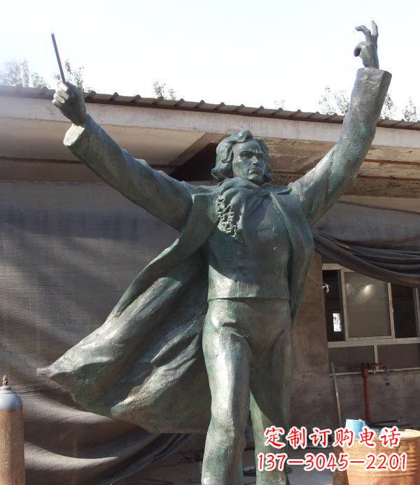 温州贝多芬广场西方名人铜雕