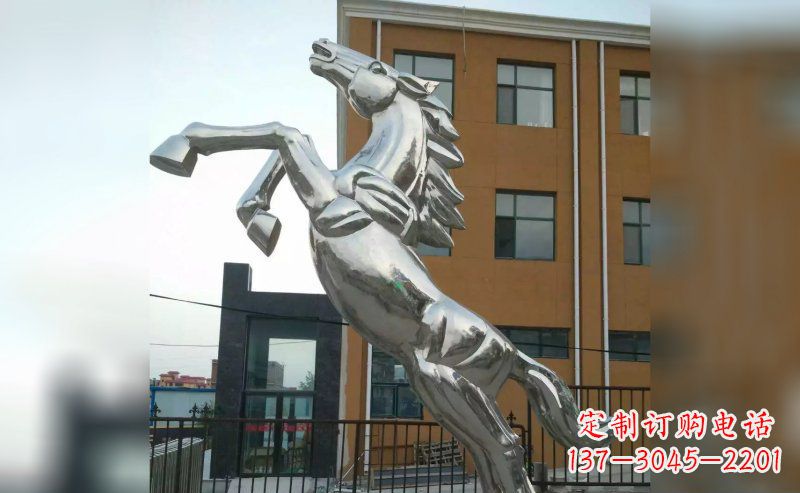温州奔马不锈钢雕塑