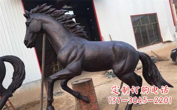 温州奔马铜雕222