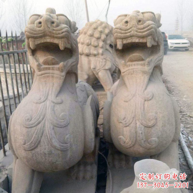 温州狴犴仿古石雕塑