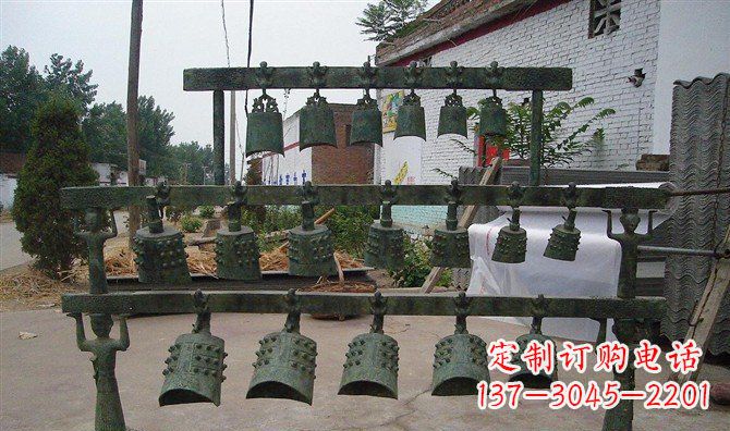 温州编钟仿古铜雕