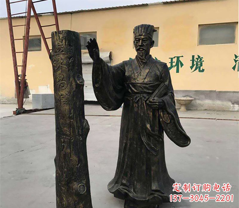 温州扁鹊铜雕