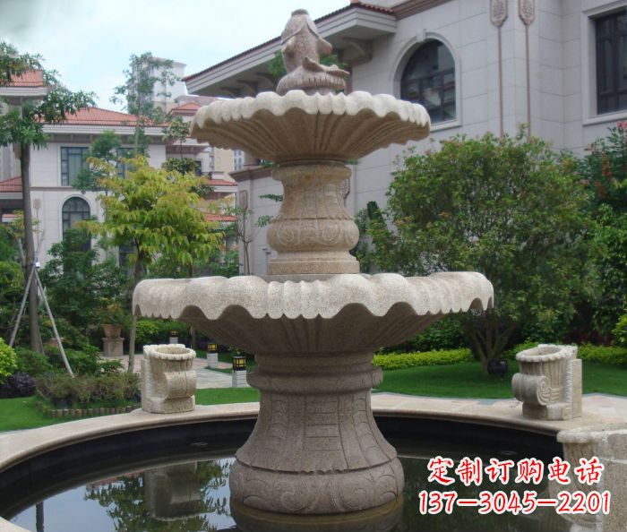 温州别墅景观欧式喷泉石雕 (3)