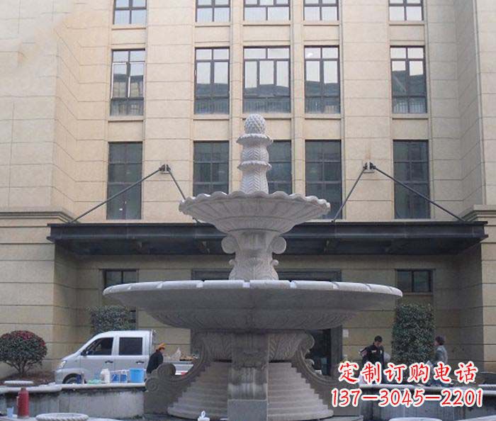 温州别墅景观欧式喷泉石雕