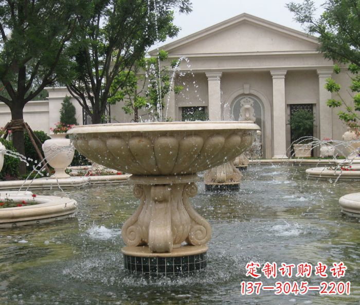 温州别墅景观欧式喷泉石雕_2 (3)