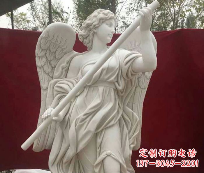 温州别墅景观天使人物石雕
