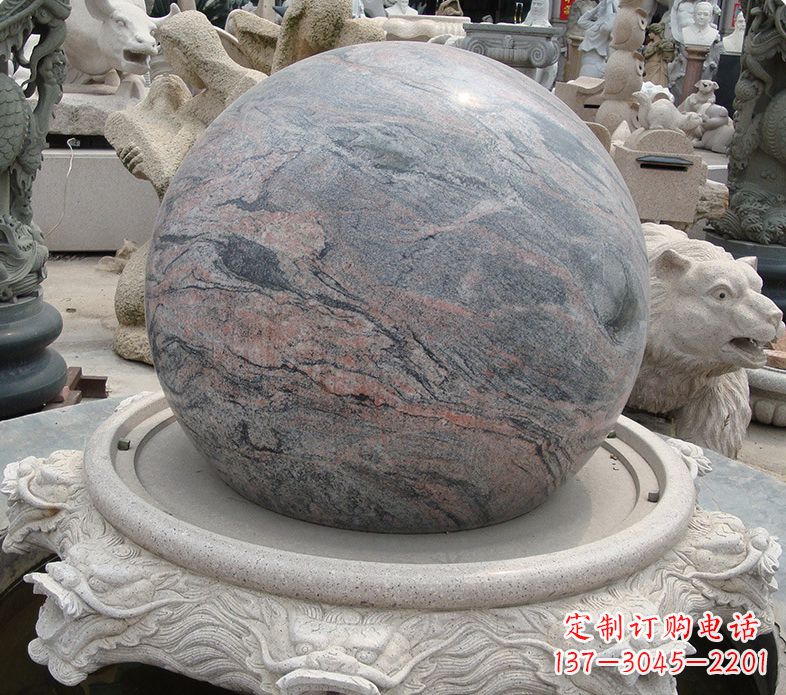 温州别墅石雕喷泉