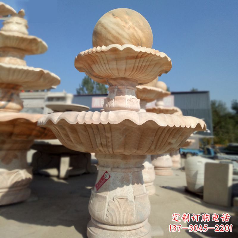 温州别墅庭院风水球