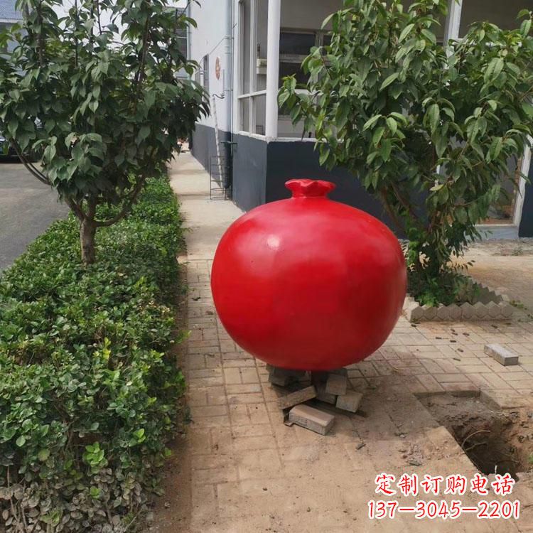 温州玻璃钢仿真石榴