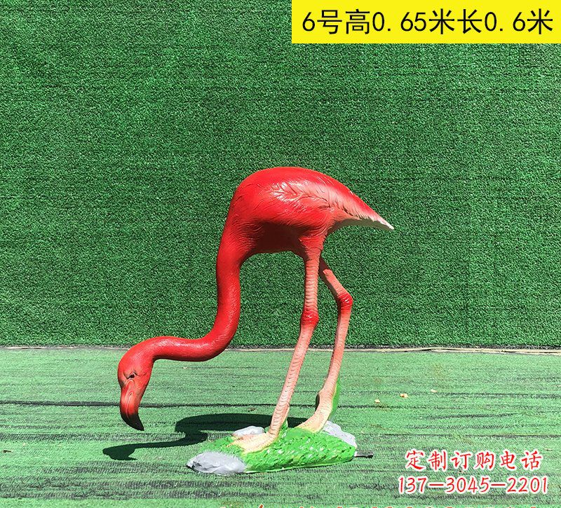 温州玻璃钢火烈鸟雕塑222