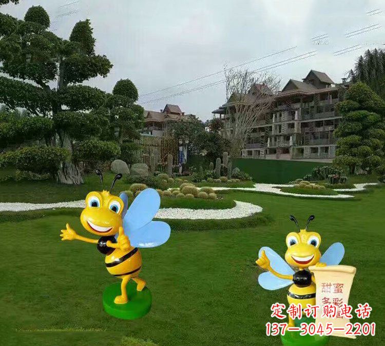 温州玻璃钢卡通小蜜蜂