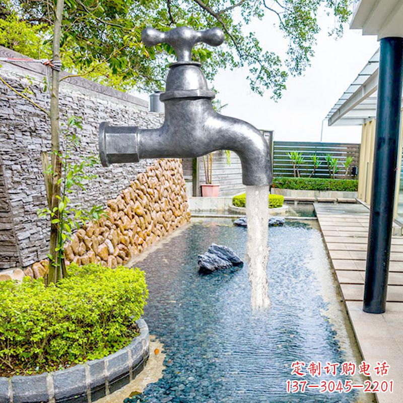 温州玻璃钢水龙头喷泉