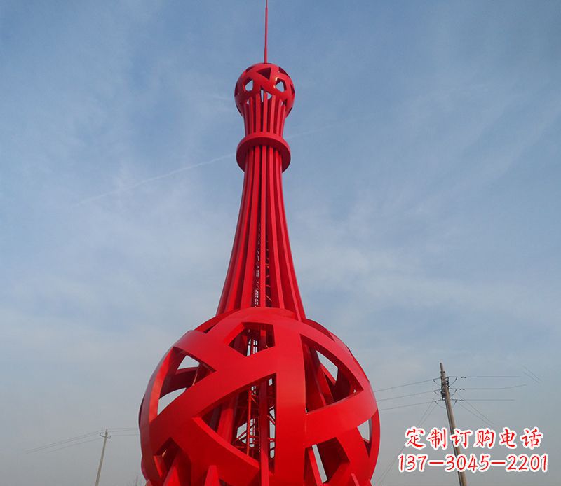 温州不锈钢避雷针雕塑