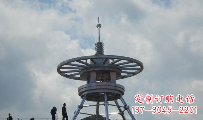 温州不锈钢避雷针广场景观雕塑