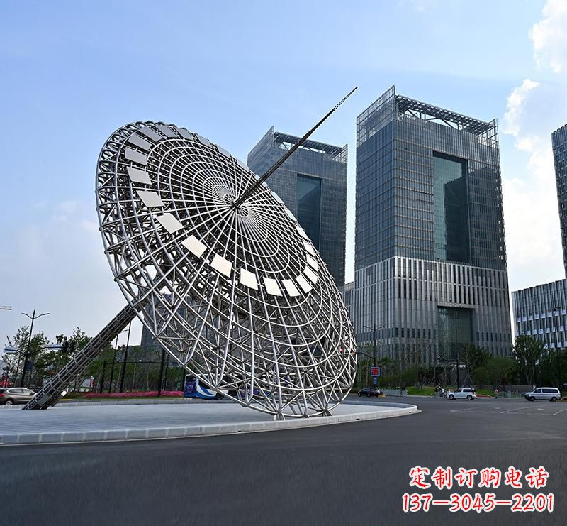 温州不锈钢城市摩天轮雕塑