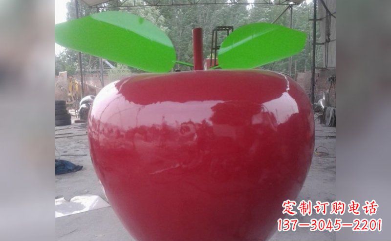 温州不锈钢城市苹果景观