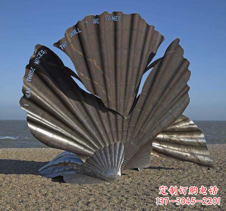 温州不锈钢城市扇贝雕塑