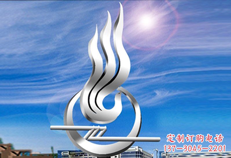 温州不锈钢抽象凤凰雕塑设计图