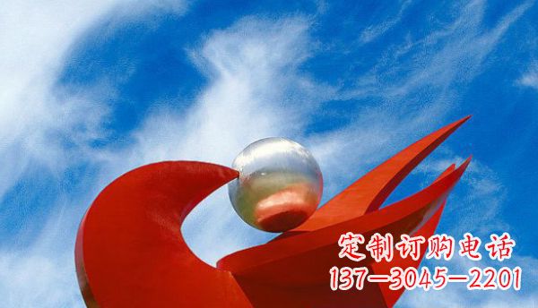 温州不锈钢抽象鸽子广场雕塑