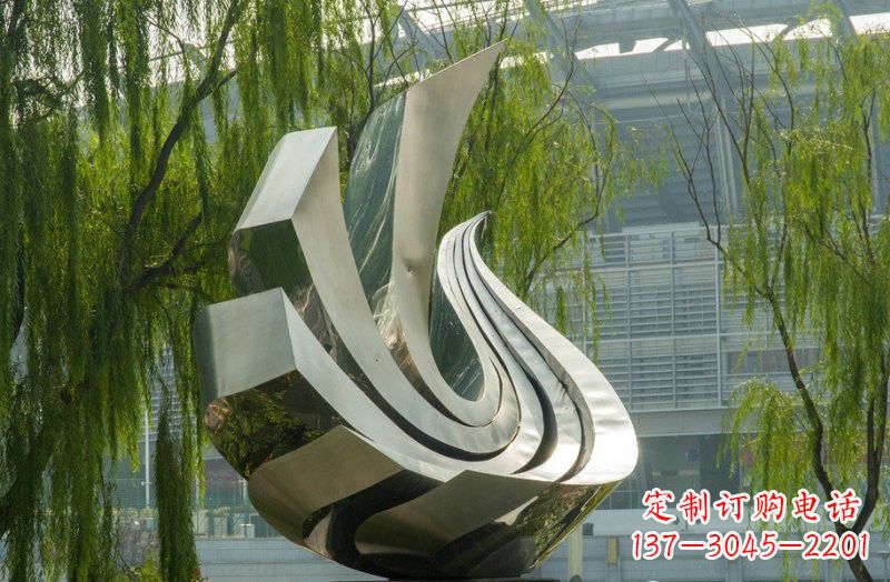 温州不锈钢抽象和平鸽