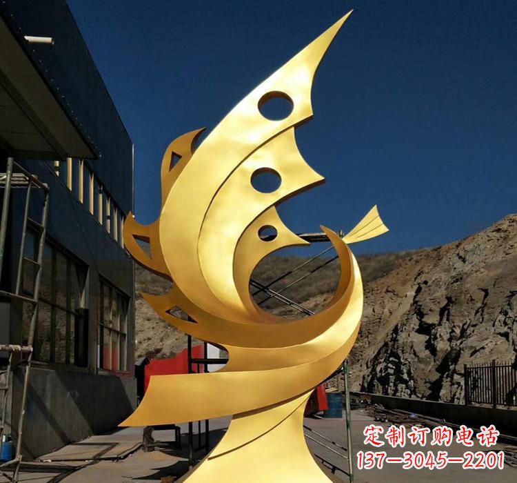 温州不锈钢大型凤凰雕塑