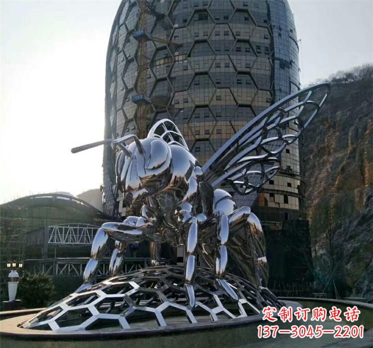 温州不锈钢大型广场蚂蚁雕塑