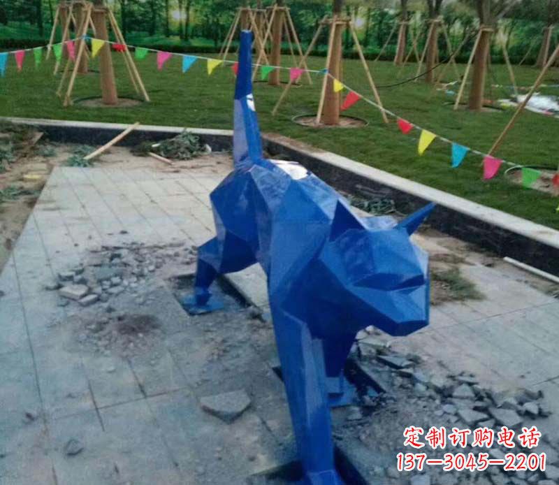 温州不锈钢动物雕塑