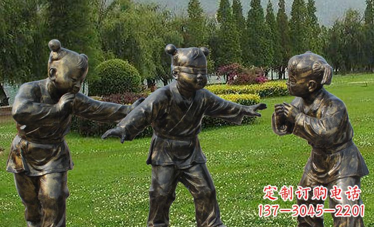 温州儿童的心灵世界——不锈钢儿童雕塑