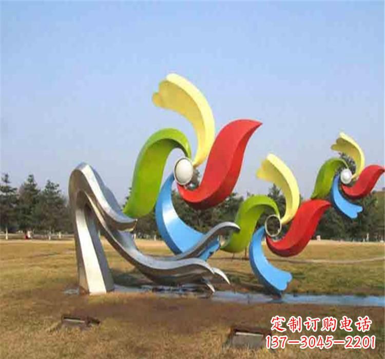 温州不锈钢风车雕塑