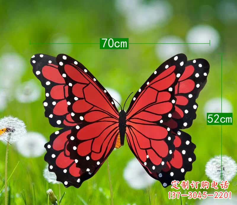 温州精美不锈钢蝴蝶雕塑