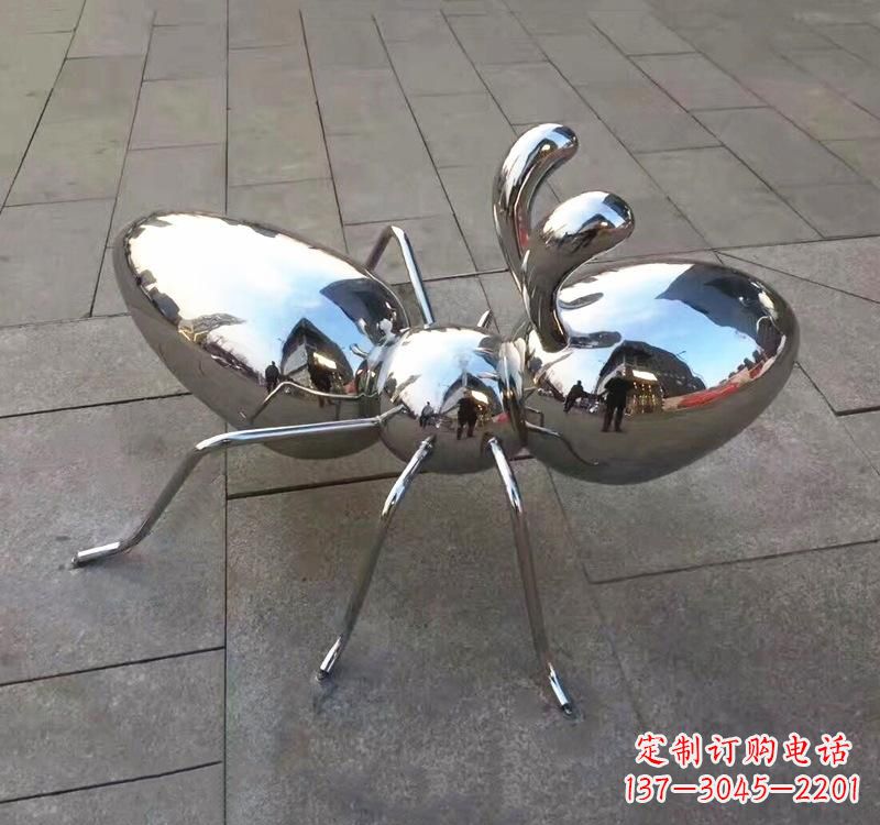 温州不锈钢蚂蚁雕塑——缩小世界的小工匠