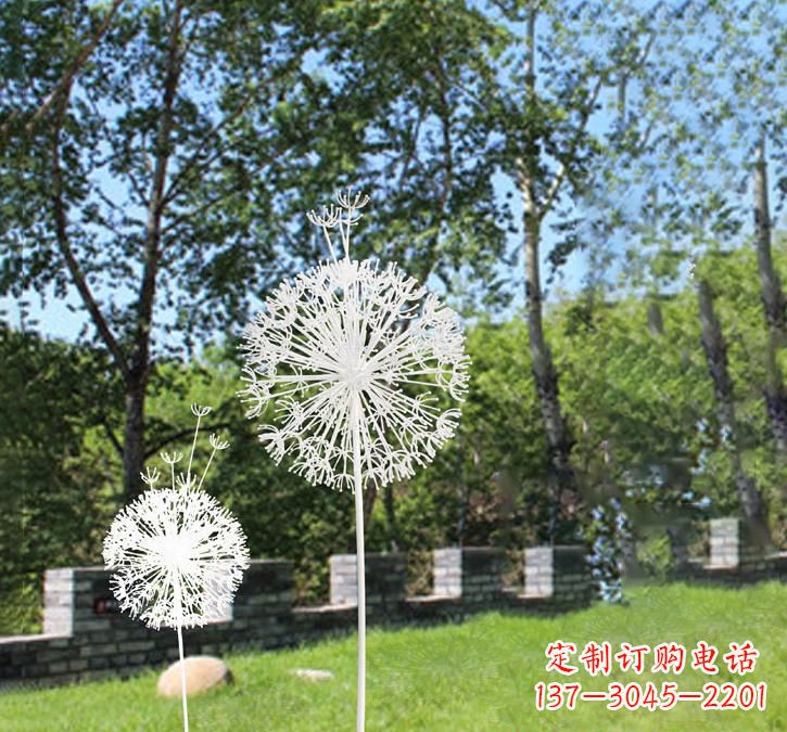 温州不锈钢广场蒲公英雕塑
