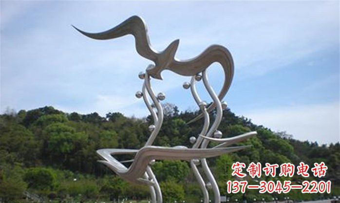 温州海鸥雕塑传递自然之美