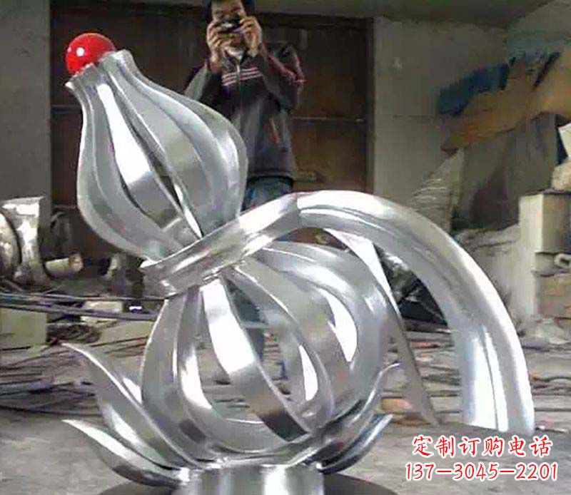 温州不锈钢葫芦雕塑艺术与科技的完美结合