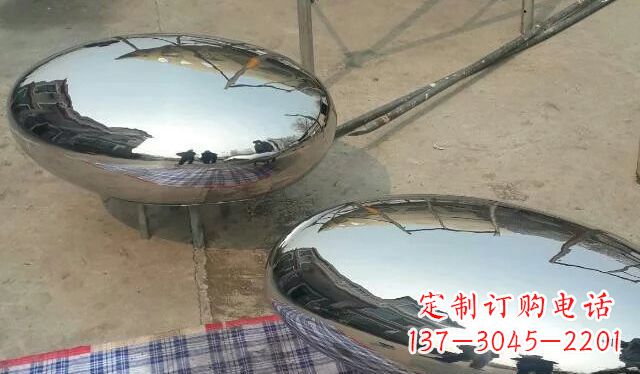 温州不锈钢鸡蛋蛋雕塑