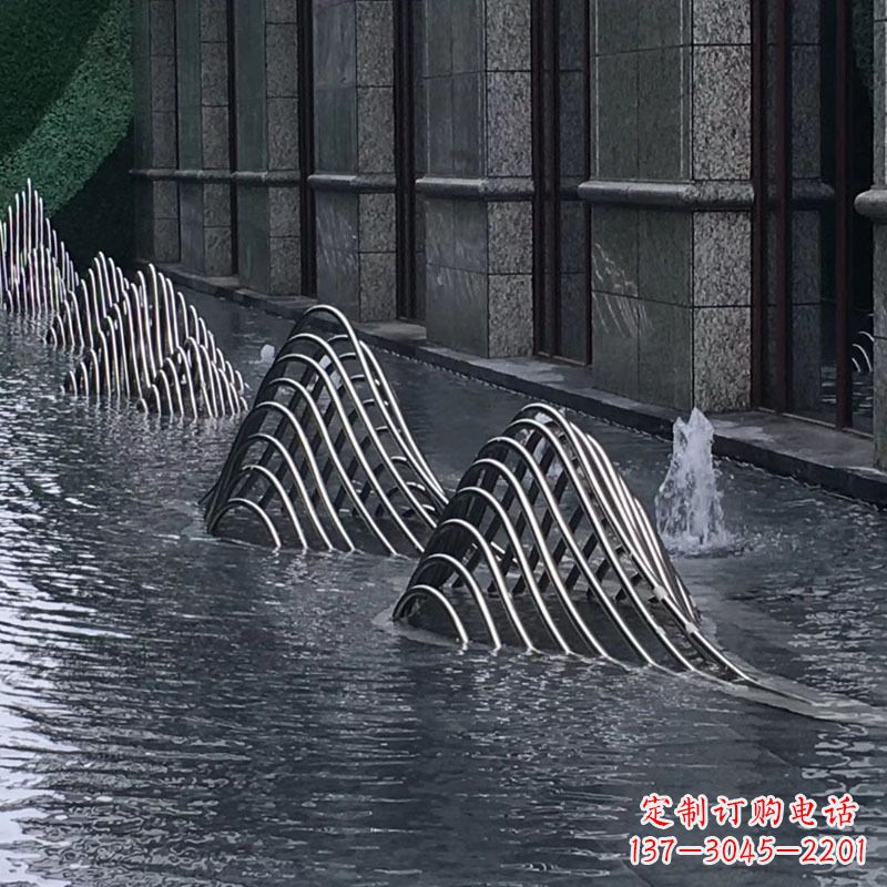 温州不锈钢假山雕塑精美外形,百变造型