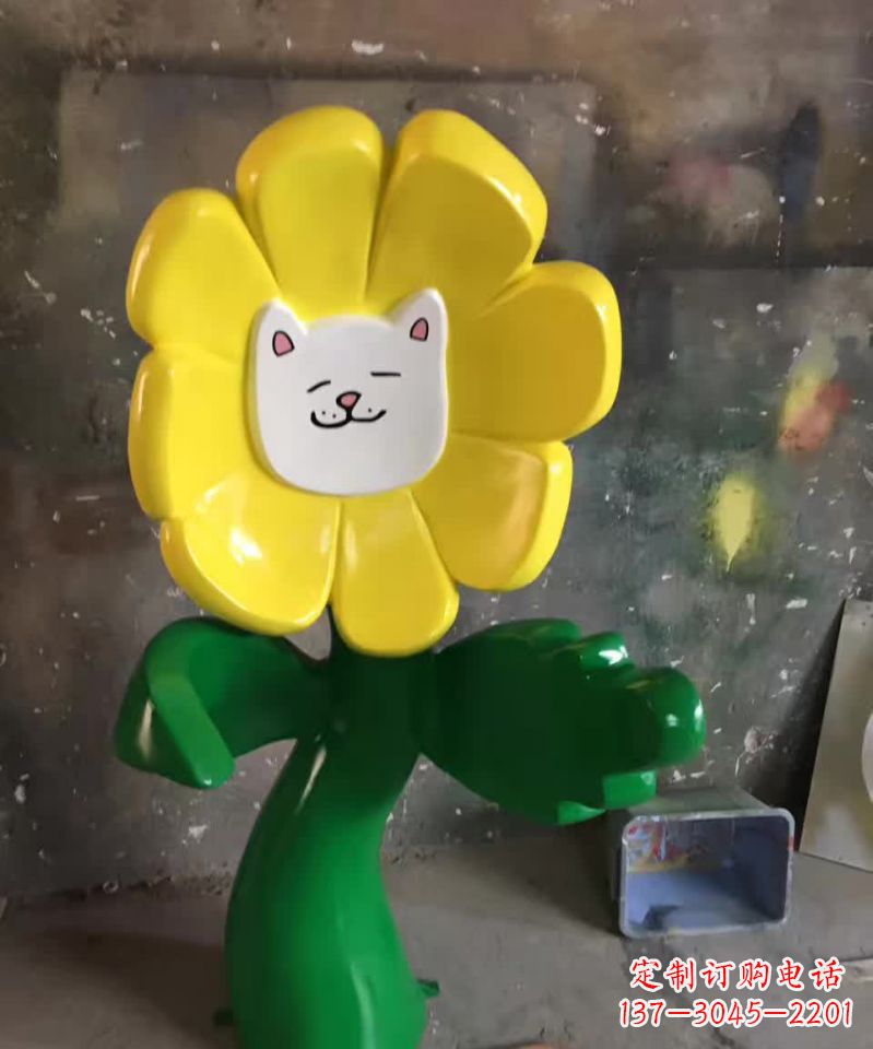 温州不锈钢景观太阳花雕塑