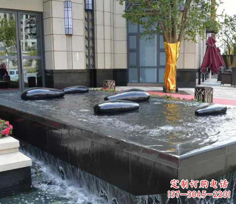 温州不锈钢景观异形水滴雕塑