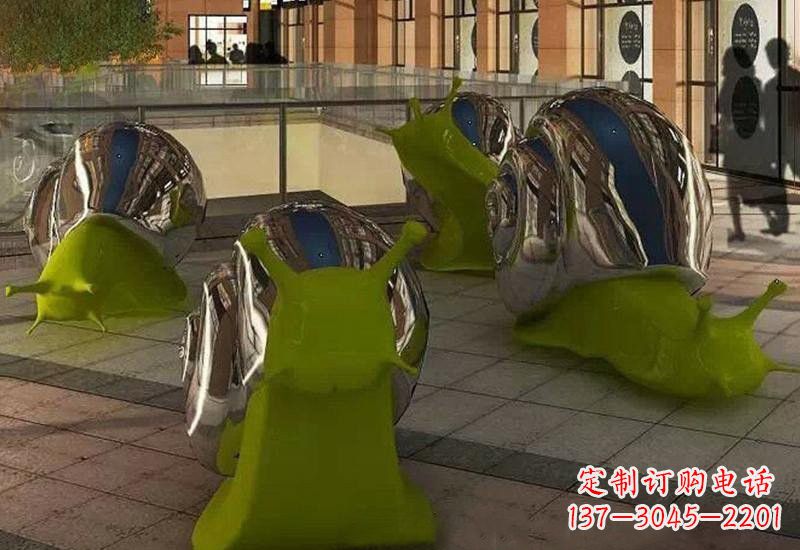 温州不锈钢蜗牛雕塑融合现代技术与传统艺术