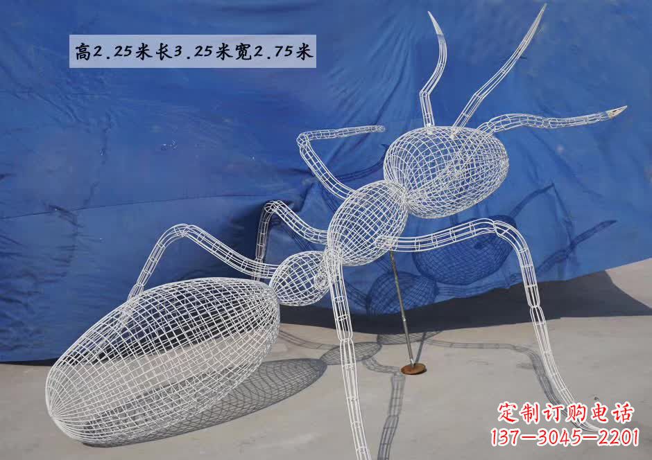 温州不锈钢镂空蚂蚁雕塑 1